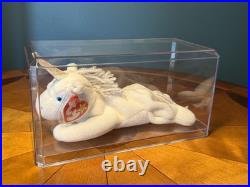 Ultra Rare Ty Beanie Baby Mystic White Unicorn 1994 WITH ERRORS (Retired)