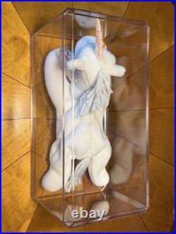 Ultra Rare Ty Beanie Baby Mystic White Unicorn 1994 WITH ERRORS (Retired)
