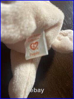 Ultra Rare Ty Beanie Baby Pugsly #4106 With Errors 5-2-96