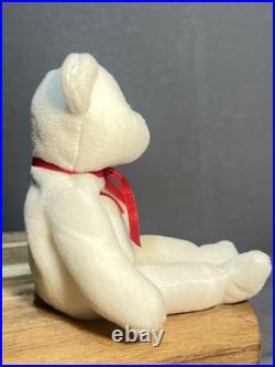 Ultra Rare Ty Beanie Baby Valentino 4058 PVC 1994 MWMT Extra TT Canada ERRORS