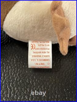 Ultra Rare Wise Original Ty Beanie Babies in mint condition Tag Errors Vintage