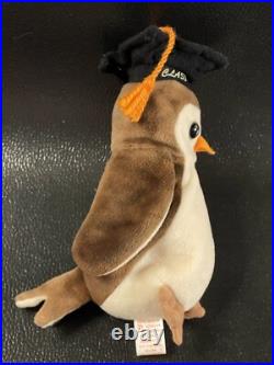 Ultra Rare Wise Original Ty Beanie Babies in mint condition Tag Errors Vintage