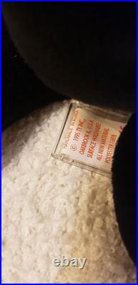 VELVET the Panther (Handmade In Korea) Ultra Rare Retired Ty Beanie Babies