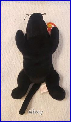 VELVET the Panther (Handmade In Korea) Ultra Rare Retired Ty Beanie Babies VELVET the Panther (Handmade In Korea) Ultra Rare Retired Ty Beanie Babies