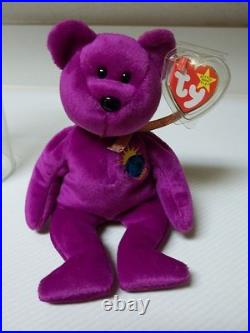 VERY RARE 4 ERRORS TY Beanie Babies MILLENNIUM Millenium Mint W Case VERY RARE 4 ERRORS TY Beanie Babies MILLENNIUM Millenium Mint W Case