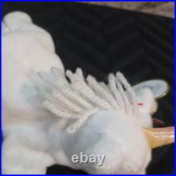 VERY RARE RETIRED TY BEANIE BABY MYSTIC THE UNICORN With DATE ERRORS? 1993 1994