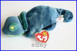 MINT! Details about   Retired Rainbow the Chameleon Ty Beanie Baby w/Tag Protector 1997