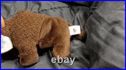 VERY RARE Ty Beanie Baby ROAM the Buffalo1998 RETIRED With MULTIPLE ERRORS BELOW