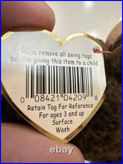 VERY RARE Ty Beanie Baby ROAM the Buffalo1998 RETIRED With MULTIPLE ERRORS BELOW