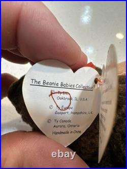 VERY RARE Ty Beanie Baby ROAM the Buffalo1998 RETIRED With MULTIPLE ERRORS BELOW