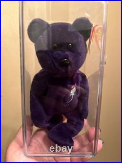 VERY RARE Wallace Ty Beanie Baby Retired Errors Scottish Bear &Princess Diana