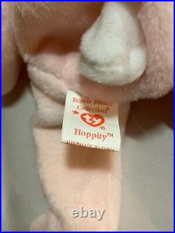 VERY Rare Original 1996 Hoppity Ty Beanie Baby With 7 Errors Excellent Condition