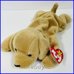 VERY Rare TY Beanie Baby Fetch 1997 Tag Errors- Retired