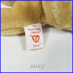 VERY Rare TY Beanie Baby Fetch 1997 Tag Errors- Retired
