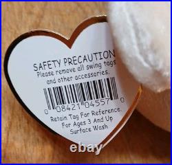 VINTAGE Beanie TY 2002 June Birthday Bear Beanie Baby MWMT RARE