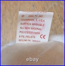 VINTAGE Beanie TY 2002 June Birthday Bear Beanie Baby MWMT RARE