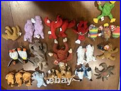 VINTAGE RARE Ty Beanie Babies Assorted Plush Toy Collection. HUGE LOT