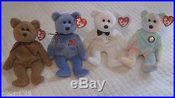 Vintage Retired Rare Ty Beanie Baby Babies Bear Lot