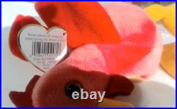 VINTAGE TY Beanie Baby Babies STRUT THE ROOSTER Mint Condition RARE RETIRED