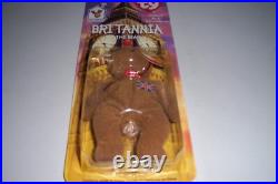 VTG Rare Mcdonalds Ty Beanie Baby Britannia The Bear RARE With Tag Errors 1999 VTG Rare Mcdonalds Ty Beanie Baby Britannia The Bear RARE With Tag Errors 1999