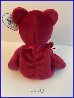 Valentina 1998/1999 Beanie Baby- RARE Tag Errors-Misspellings