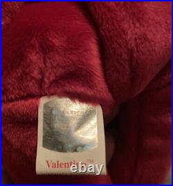 Valentina 1998/1999 Beanie Baby- RARE Tag Errors-Misspellings