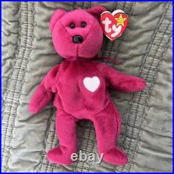 Valentina Beanie Baby with tag errors RARE