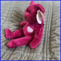 Valentina Beanie Baby with tag errors RARE