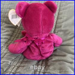 Valentina Beanie Baby with tag errors RARE