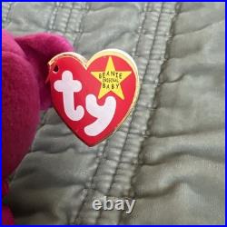 Valentina Beanie Baby with tag errors RARE