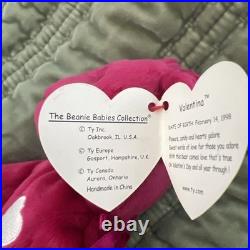 Valentina Beanie Baby with tag errors RARE