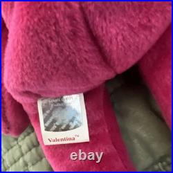 Valentina Beanie Baby with tag errors RARE