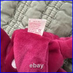 Valentina Beanie Baby with tag errors RARE