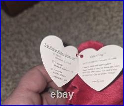 Valentina RARE TY Beanie Baby TAG ERRORS 1998 / 1999 Free Ship