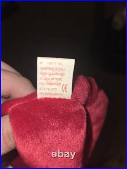 Valentina RARE TY Beanie Baby TAG ERRORS 1998 / 1999 Free Ship