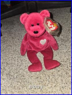 Valentina RARE TY Beanie Baby TAG ERRORS 1998 / 1999 Free Ship