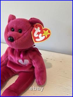 Valentina RARE Ty Beanie Baby with Tag ERRORS 1998 Valentina RARE Ty Beanie Baby with Tag ERRORS 1998