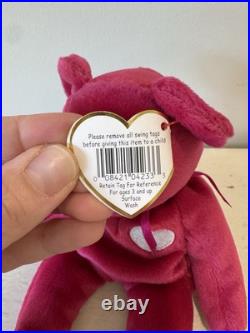Valentina RARE Ty Beanie Baby with Tag ERRORS 1998 Valentina RARE Ty Beanie Baby with Tag ERRORS 1998