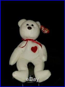 Valentino Beanie Baby with mismatched tags 1993-1994. IMMACULATE, RARE, READ