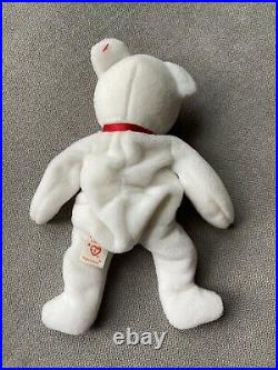 Valentino Ty Beanie Baby Brown Nose 1993/94 with Multiple Rare Errors