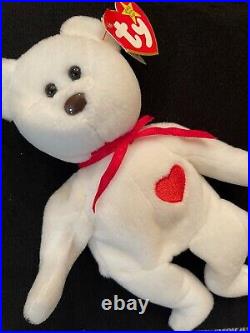 Valentino Ty Beanie Baby Rare Mint Condition With Errors