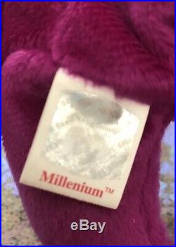 Very RARE Millennium Beanie Baby With Tag Errors