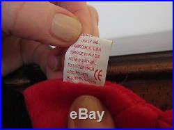 Very Rare 4 Errors Ty Beanie Baby Mac Limiited Edition New Condition