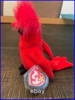 Very Rare 4 Errors Ty Beanie Baby Mac Limited Edition Mint Condition