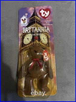 Very Rare Britannia The Bear McDonalds Teenie Beanie Baby 1999 Limited Edition