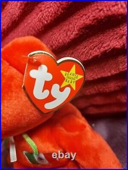 Very Rare Osito TY Beanie Baby with errors