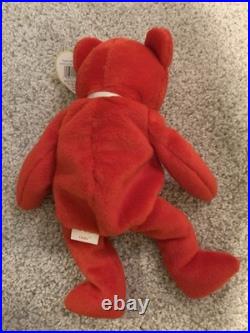 Very Rare TY Beanie Baby Osito All Errors, Mexican Beanie Bear excellent
