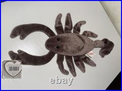Very Rare TY Beanie Baby STINGER the Scorpion MANY ERRORS Wrong Birthday