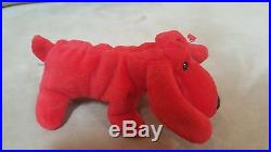 Very Rare TY Rover Beanie Baby, Retired, Original Rare with Tags Many Errors