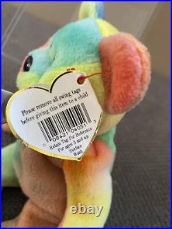 Very Rare Ty Beanie Baby Garcia. 1993 PVC Many Errors MINT condition. Retired